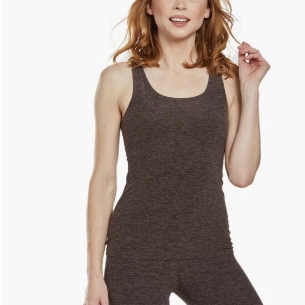 Beyond Yoga Cross My Mind Tank NWT